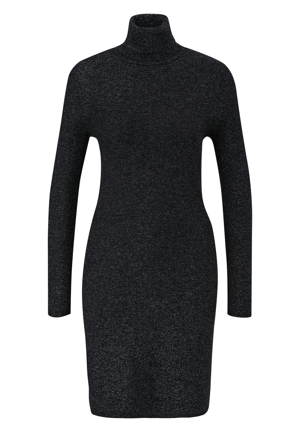 

Платье-футляр MIT GLITZER QS, цвет Mottled Black