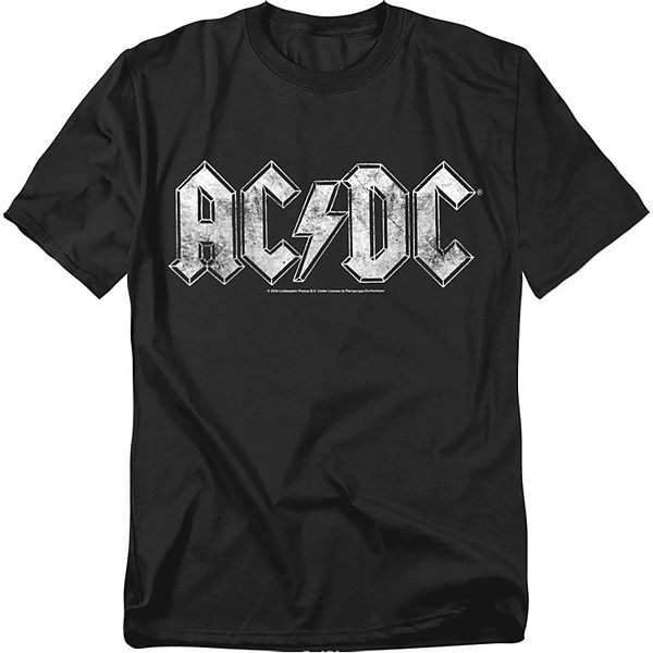 

Футболка с дистресс-принтом Big & tall ac/dc Licensed Character