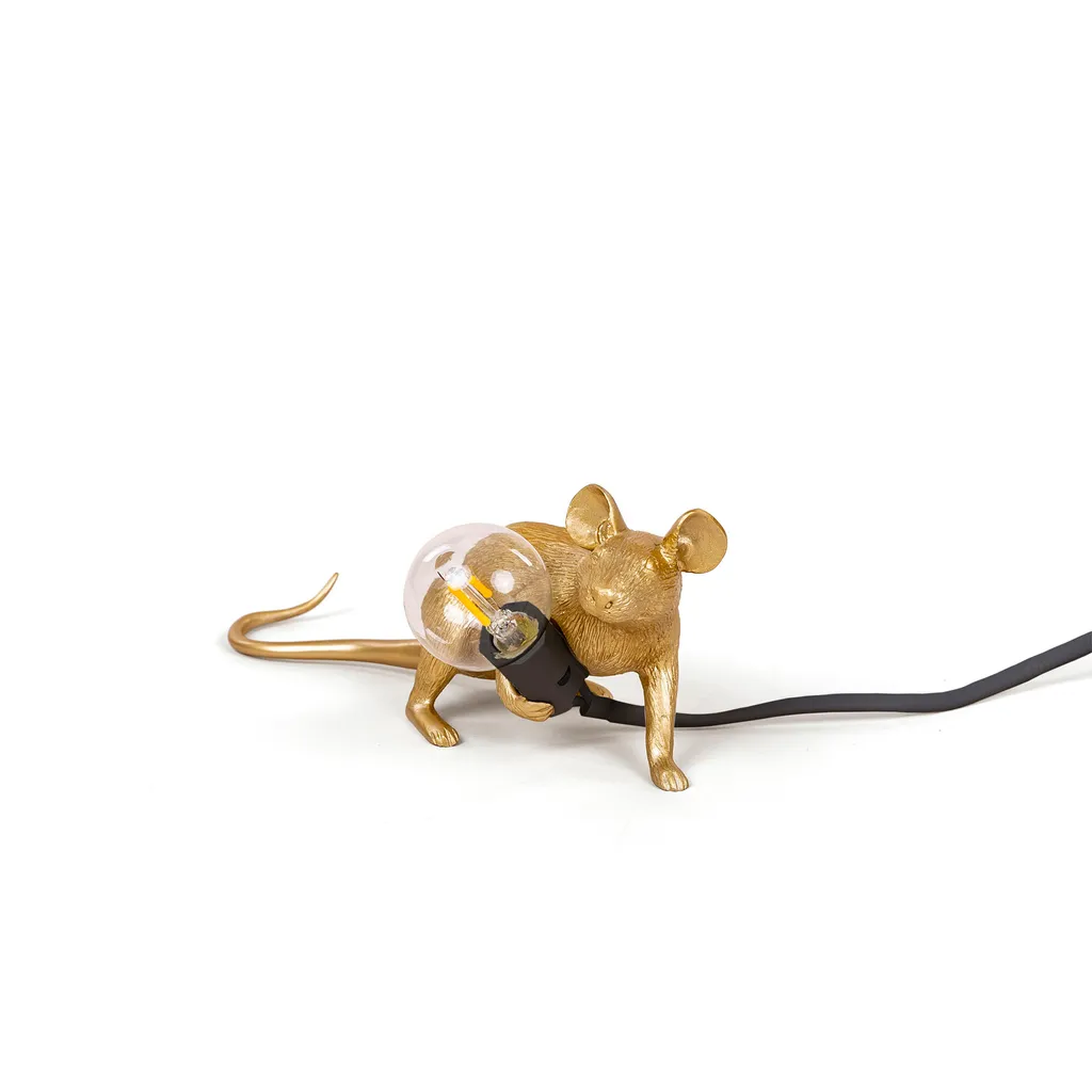 

Настольная лампа Seletti, золотой