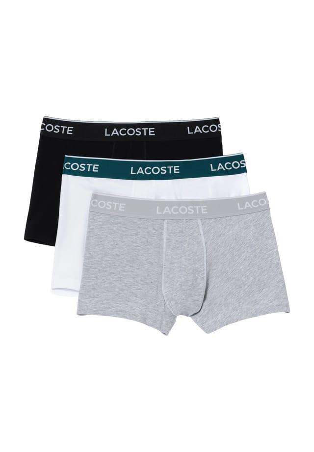 

Повседневные брюки комплект из 3 шт. пояс с логотипом Lacoste, мультиколор