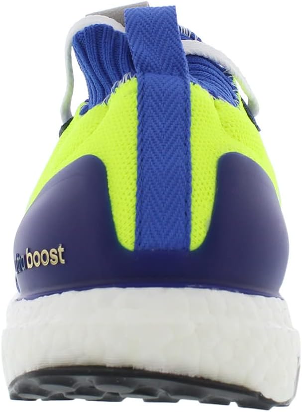 Мужские кроссовки Adidas Ultraboost DNA, синий/желтый/серый — фото 3