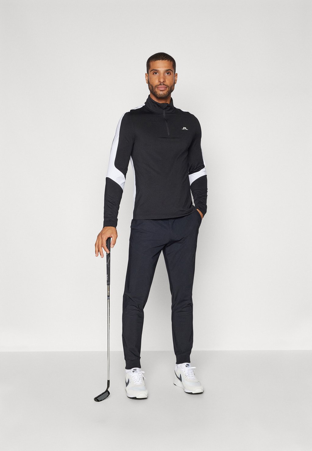 

Топ с длинными рукавами CARL MID LAYER J.LINDEBERG Sports, черный