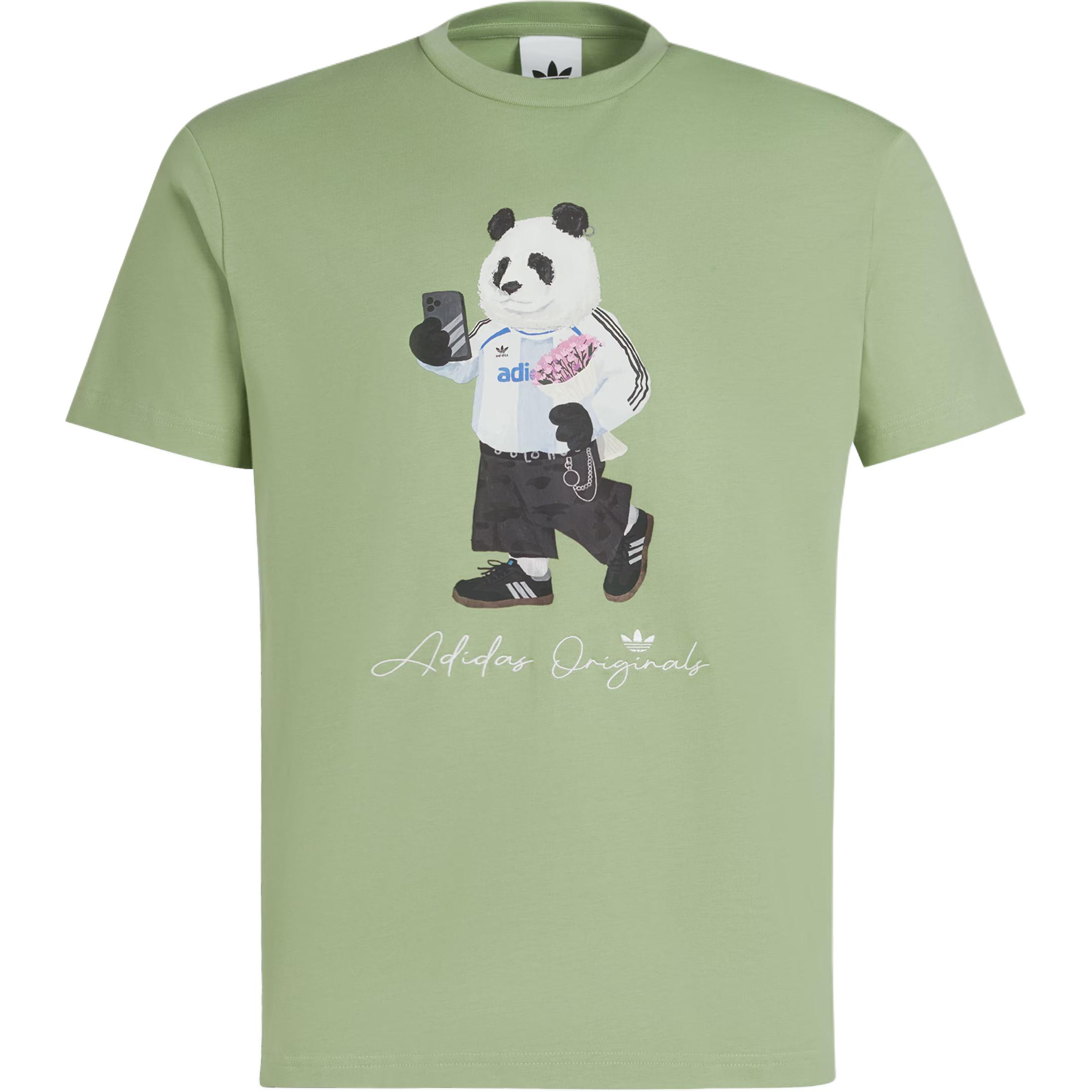 

Adidas Originals Футболка Unisex Deng ZuoXu Collaboration SS25 Green, Зеленый, Adidas Originals Футболка Unisex Deng ZuoXu Collaboration SS25 Green