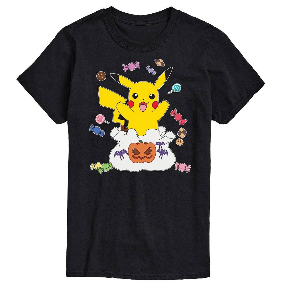 

Мужская футболка с рисунком Pokemon Gotta Eat Em All Licensed Character, черный