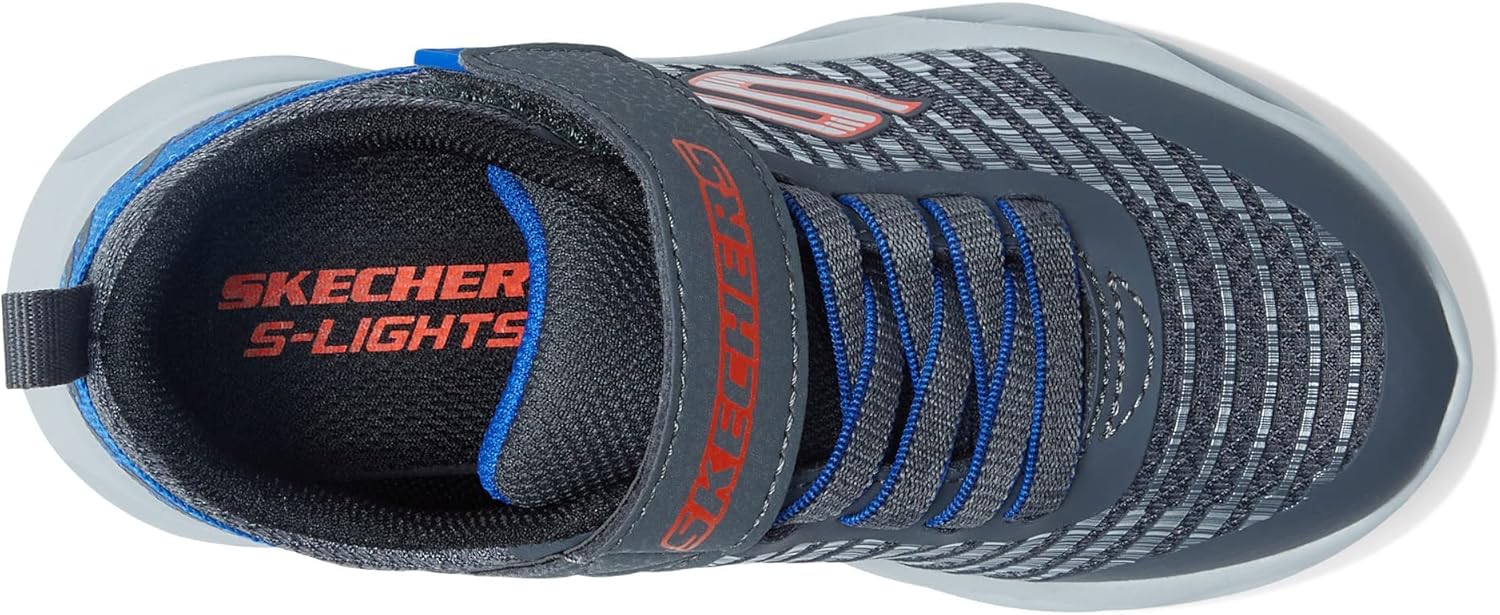 Кроссовки Skechers Boys Twisty Brights - Novlo, синий/угольный — фото 3