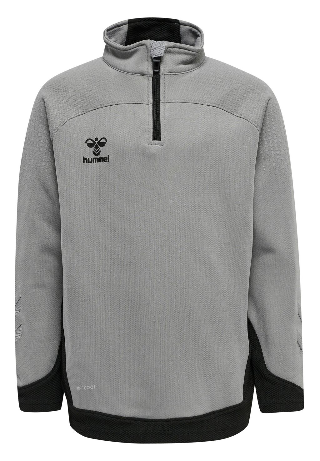 

Толстовка Hmllead Half Zip Hummel, цвет grey melange