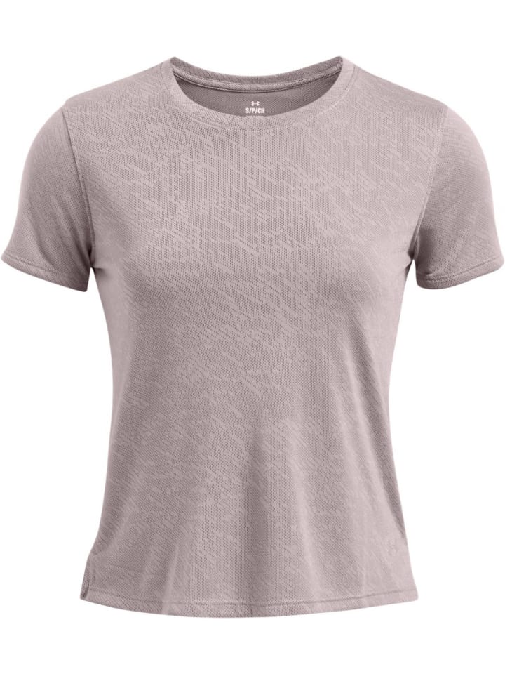 

Футболка Ua Launch Camo Shortsleeve серого цвета Under Armour