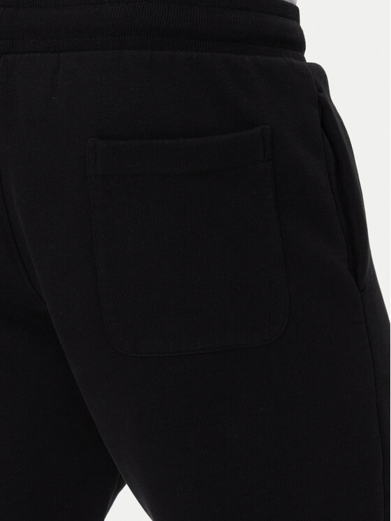 Спортивные шорты baggy fit HSO674.747 Ami Paris, чёрный — фото 4