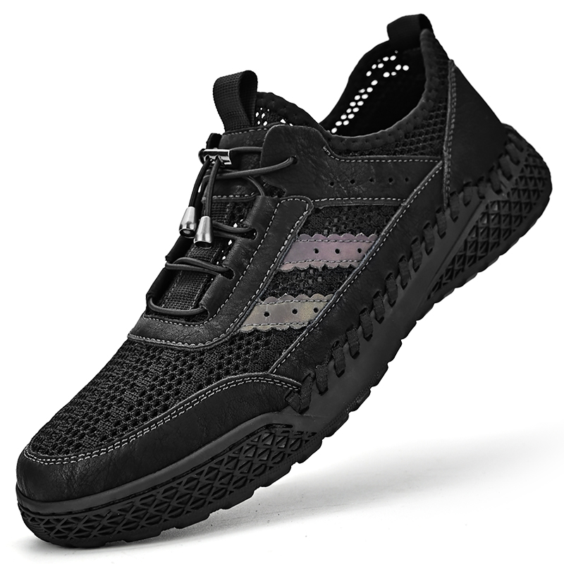 BEAR UNION Износостойкие дышащие низкие кеды унисекс черные, цвет Black — фото 3