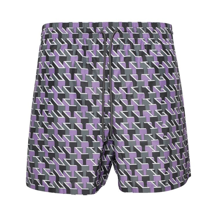 

Шорты для плавания Gucci Printed Nylon Swim Shorts Stone/Lilac, фиолетовый