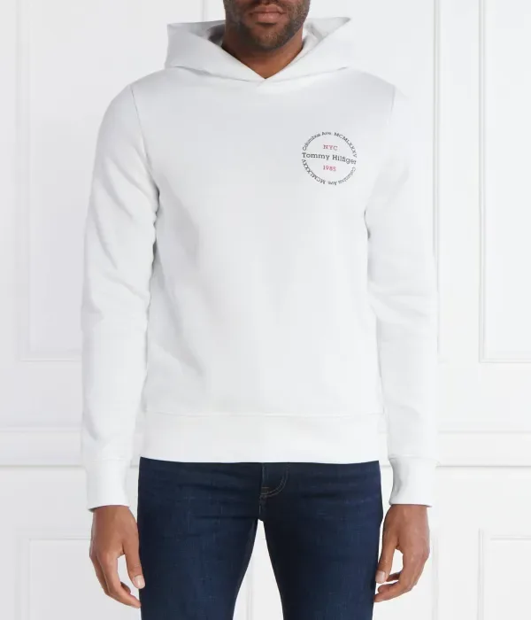 Толстовка с капюшоном ROUNDEL regular fit Tommy Hilfiger, белый
