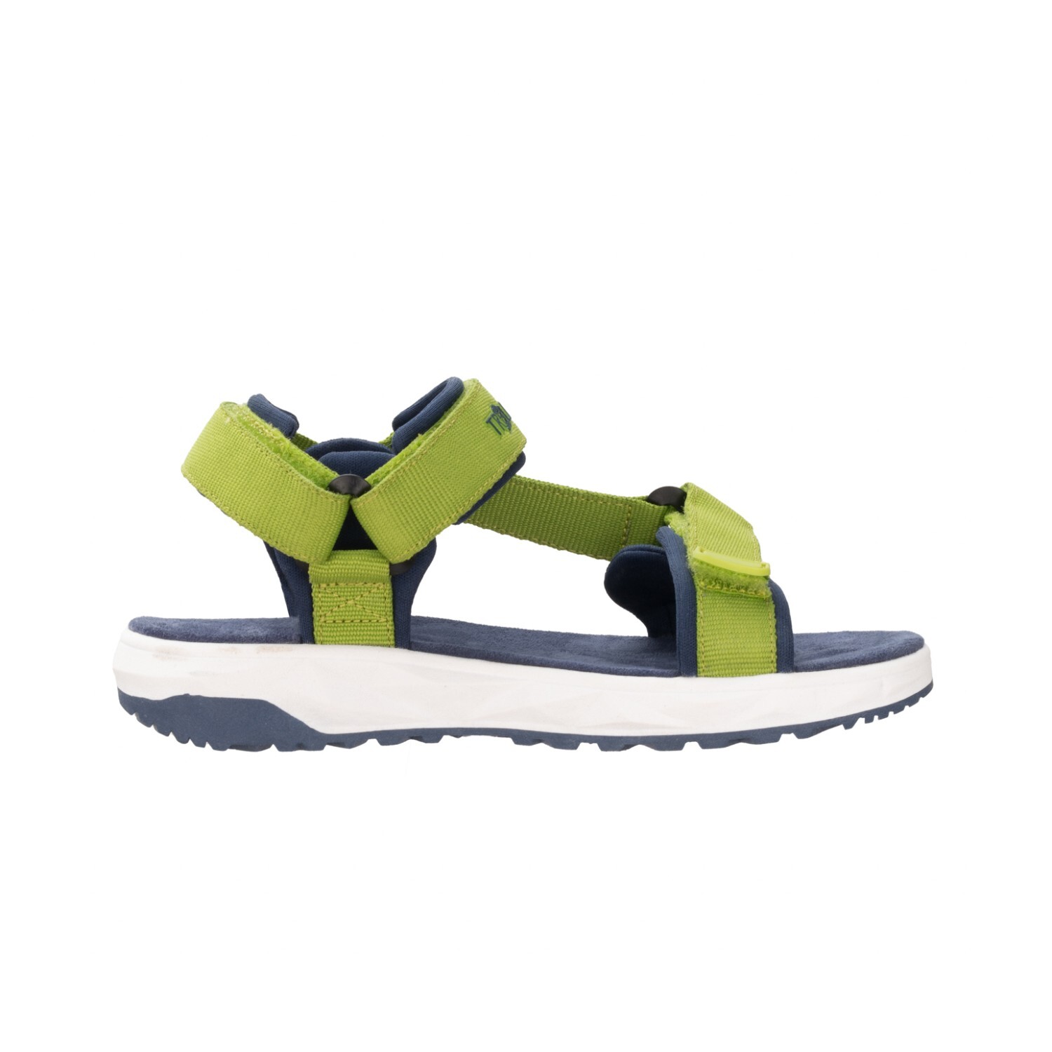 

Сандалии Trollkids Kid's Lysefjord Sandal, цвет Kiwi/Mystic Blue/Green Lizard