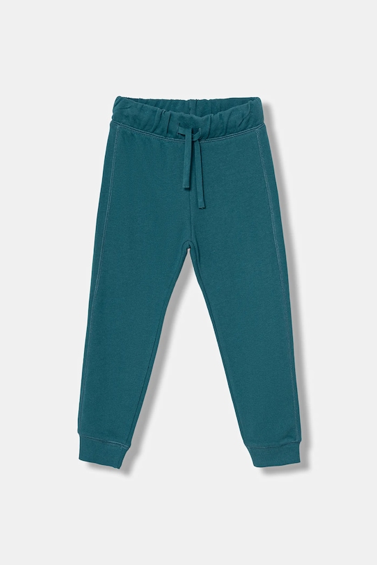 

Детские хлопковые спортивные брюки United Colors Of Benetton, бирюзовый
