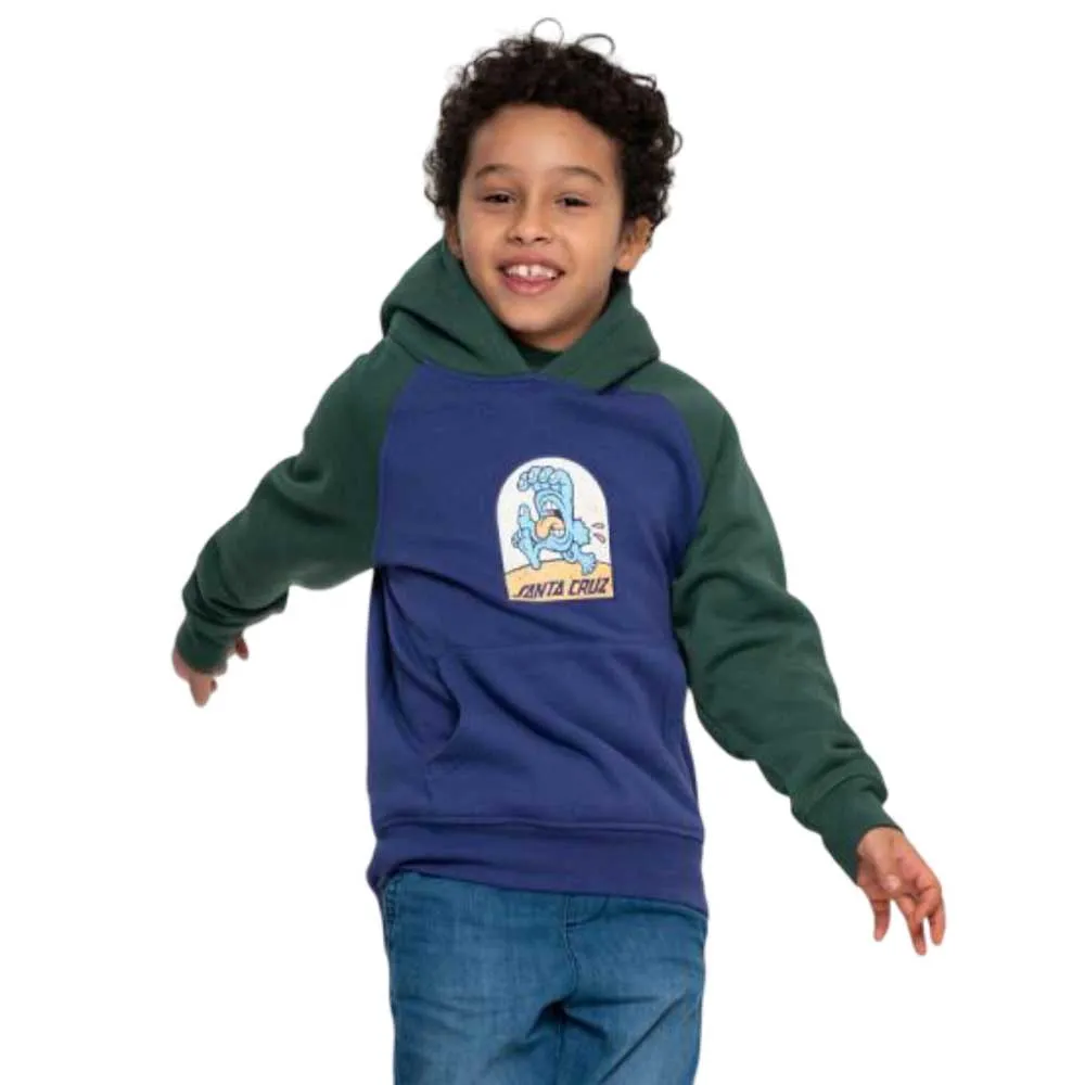 

Худи Santa Cruz Beach bum hand front, синий