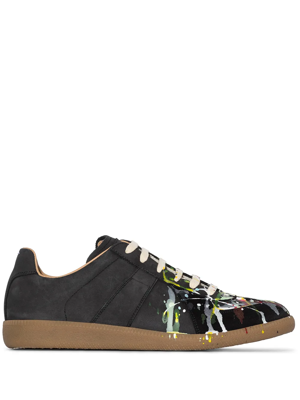 

Кеды Paint Replica MAISON MARGIELA, черный