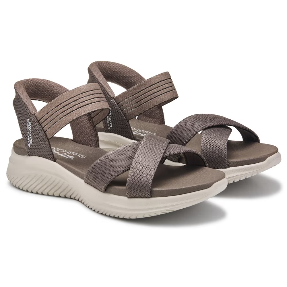 Сандалии Slip-Ins Ultra Flex 3.0 Never Better Skechers, dark taupe