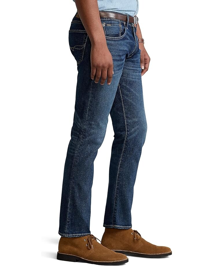 Джинсы Polo Ralph Lauren Varick Slim Straight, цвет Rockford Medium — фото 3