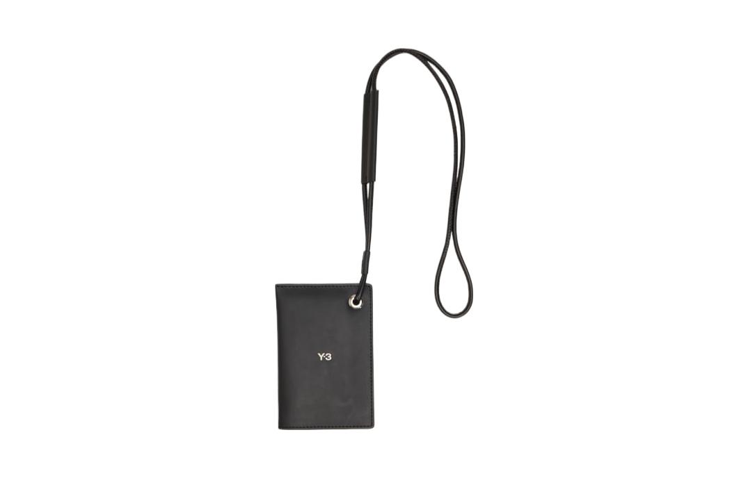 

Y-3 Женский картхолдер из коровьей кожи Y3 черный, Black