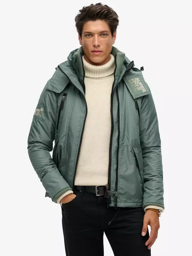 

Куртка Superdry Hooded Mountain SD Windbreaker, хаки