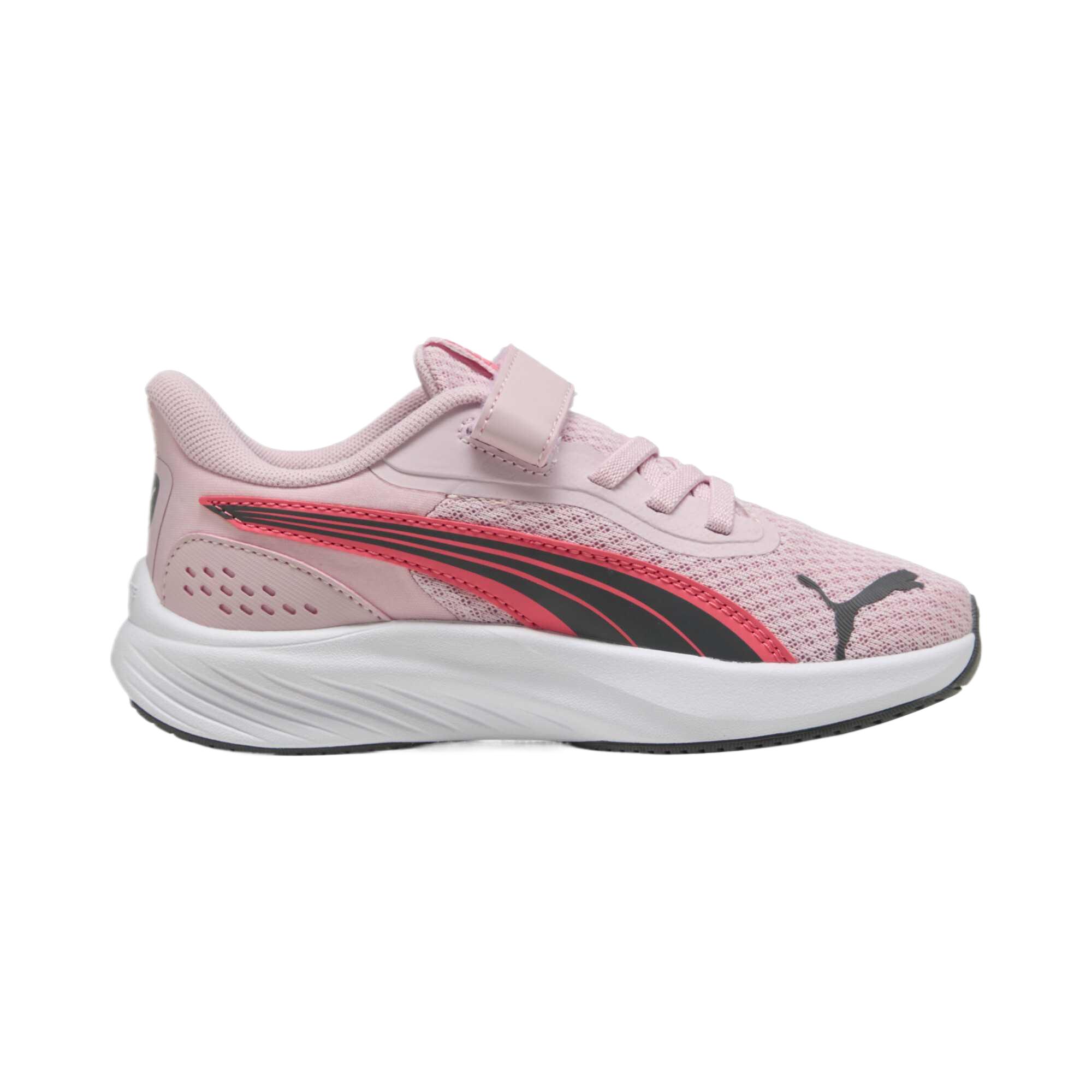 PUMA Износостойкие дышащие легкие амортизирующие детские беговые кроссовки pink kids' — фото 4