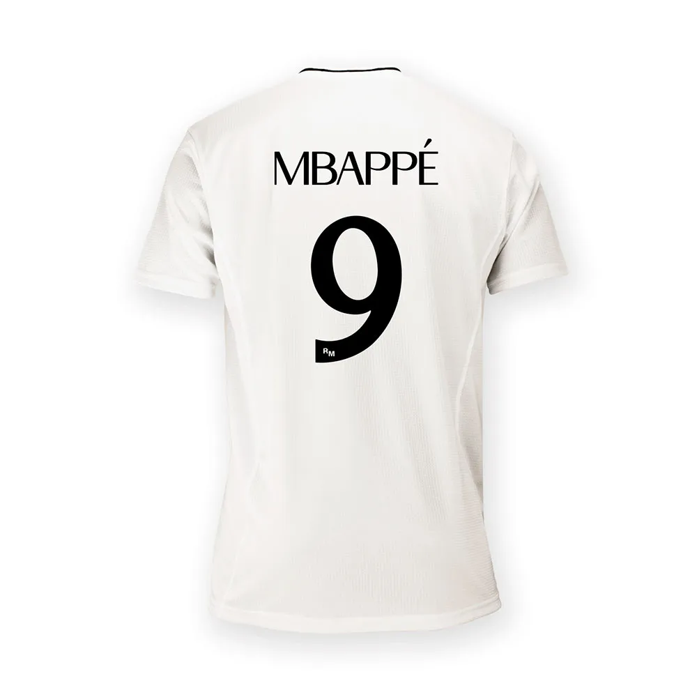 

Футболка с коротким рукавом Real Madrid 24/25 Mbappe home, белый