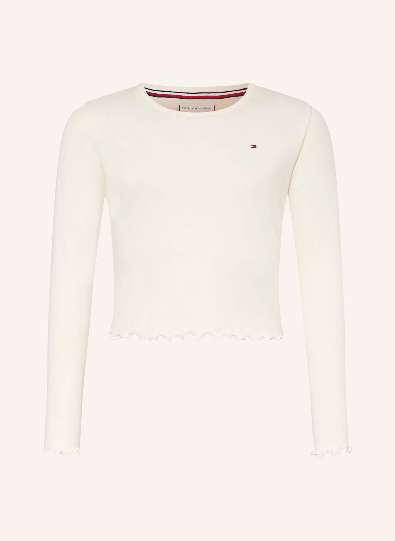

Рубашка с длинными рукавами Tommy Hilfiger, экрю