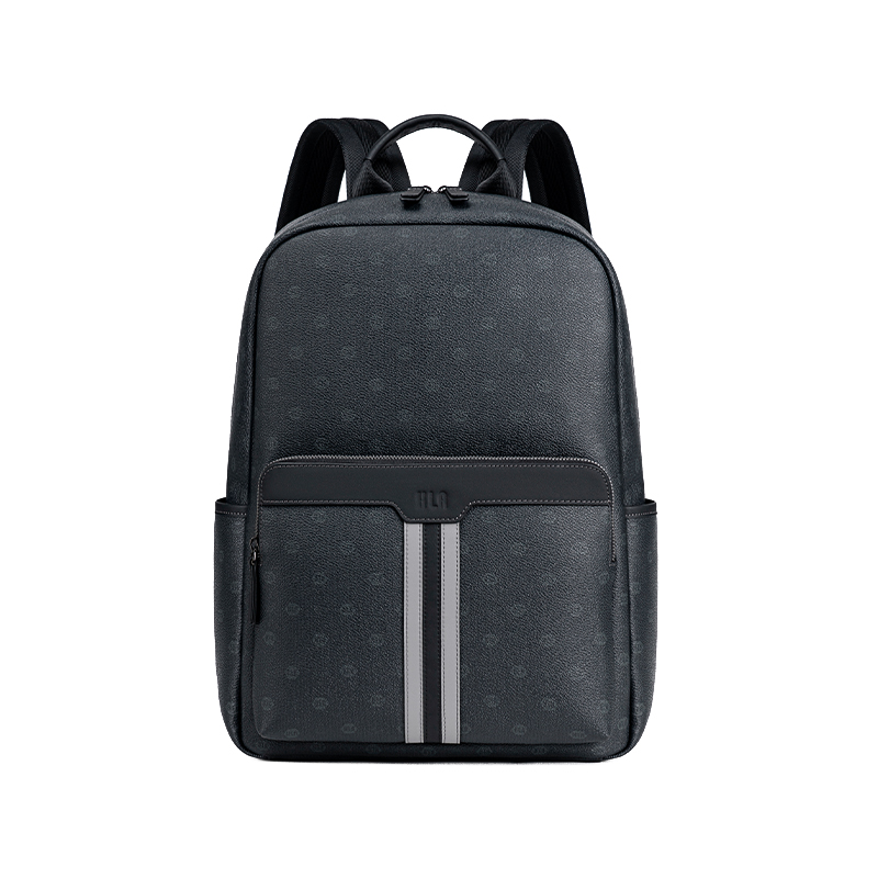 

HLA Кожаный рюкзак для ноутбука унисекс черный, Black Shopping Bag[The Perfect Gift for Your Husband or Boyfriend]