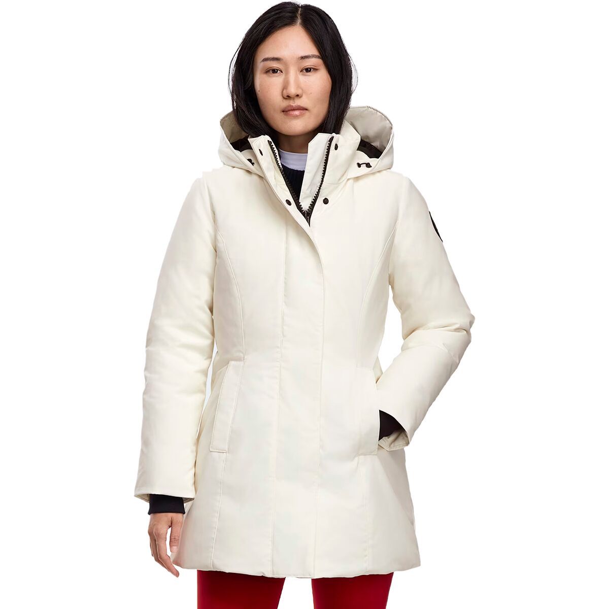 

Парка Leslie - BD Canada Goose, белый