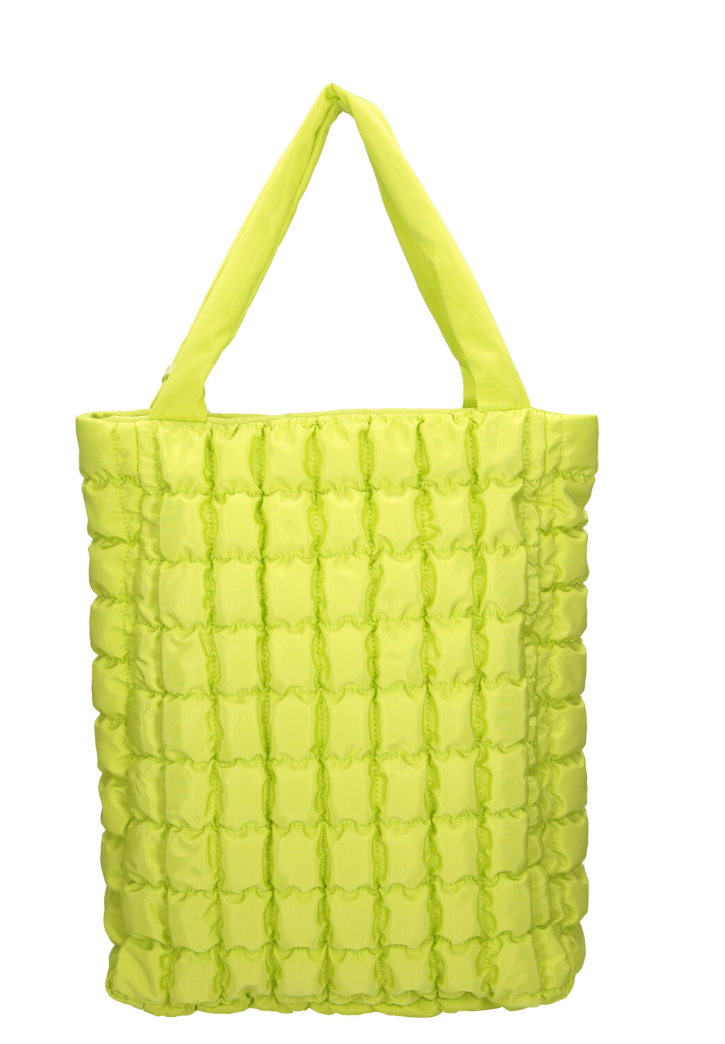 

Сумка шоппер Nobo Bags Quilted, цвет Neon Green