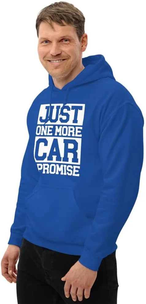 Толстовка Unisex Just One More Car I Promise Mechanic Car Lover, классная смешная футболка для автолюбителей, байкеров или автолюбителя Generic, Royal — фото 3