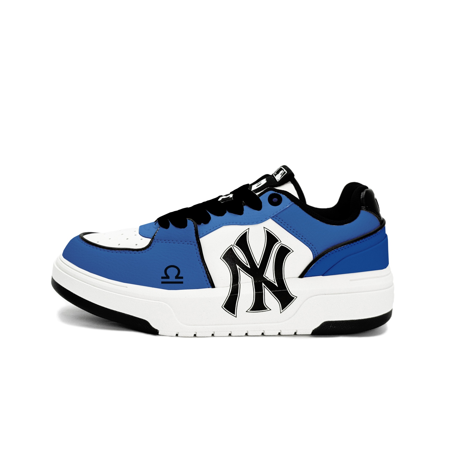 

Кроссовки для скейтборда unisex с амортизирующей стелькой Chunky Liner и износостойкой подошвой, низкие MLB, синий