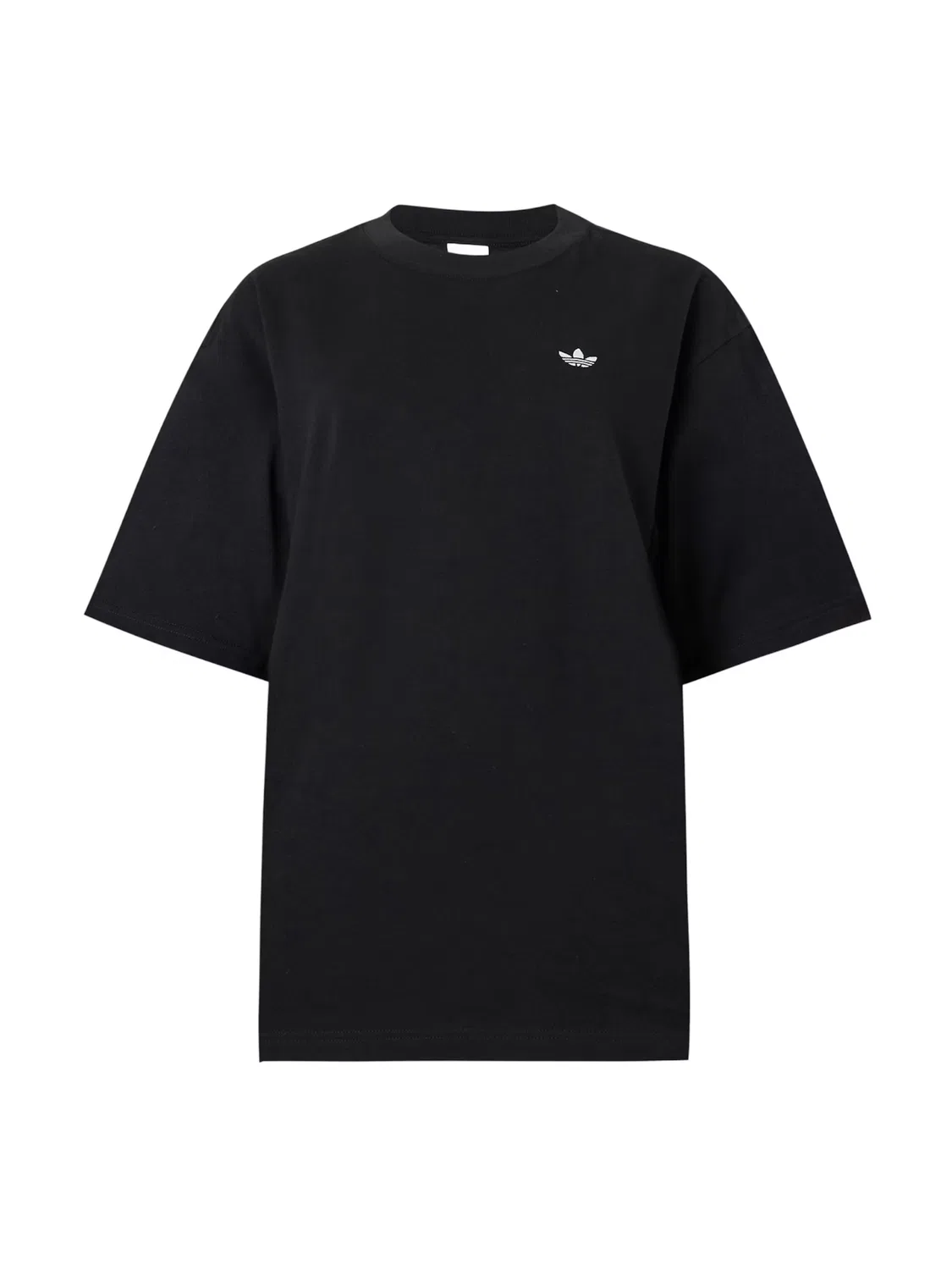 Футболка оверсайз Adidas Originals Essentials черного цвета