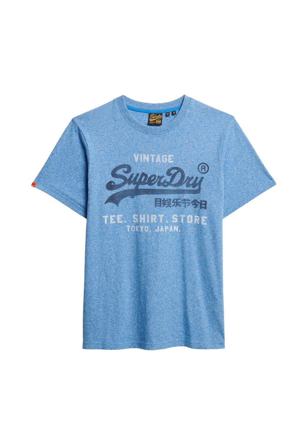 Футболка с принтом VINTAGE LOGO Superdry, синий — фото 4