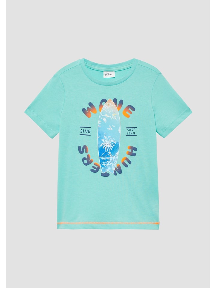 

Футболка s.Oliver, бирюзовый