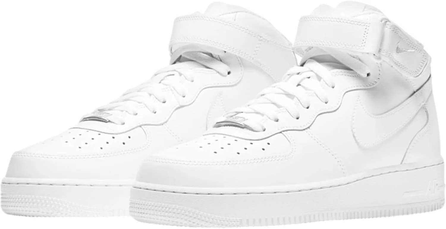 Кроссовки Nike Air Force 1 Mid 07 (315123 029), белый — фото 3