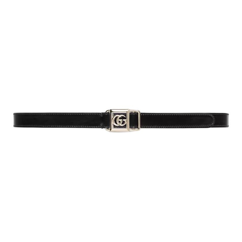 

GUCCI Кожаный женский ремень черный шириной 2 см, Black
