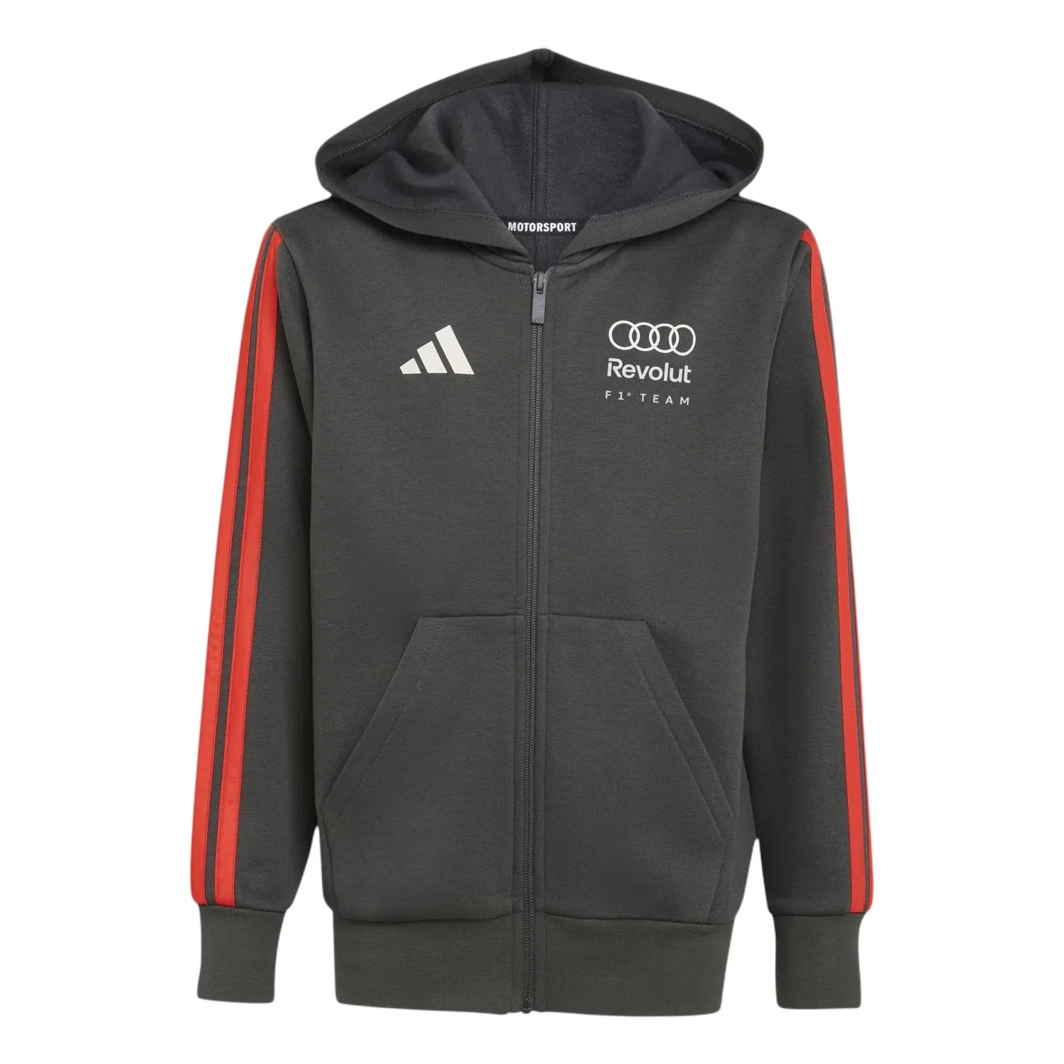 Свитшот детский с логотипом Audi Adidas Practical Black
