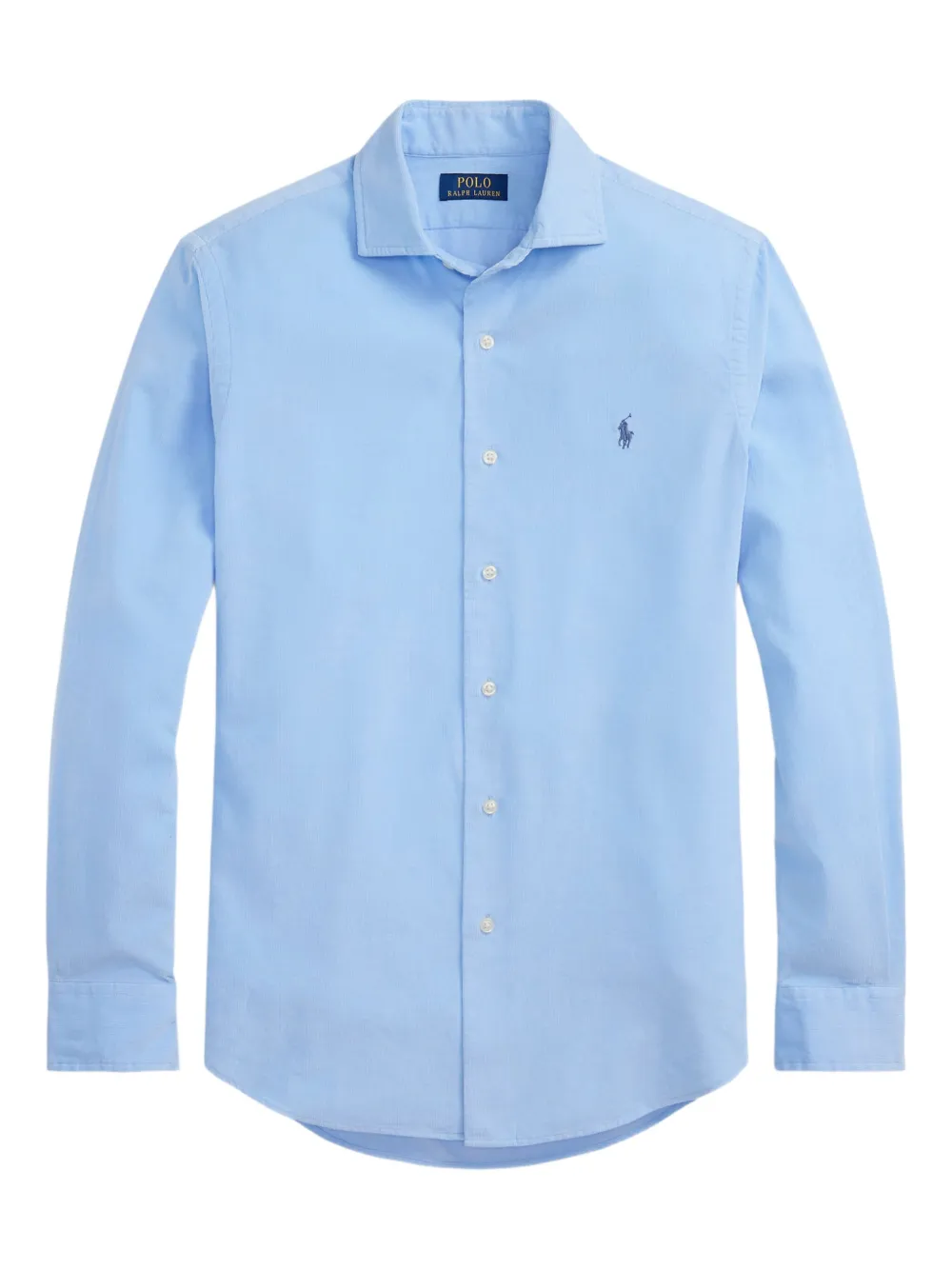 

Рубашка из вельвета с длинными рукавами POLO RALPH LAUREN, синий