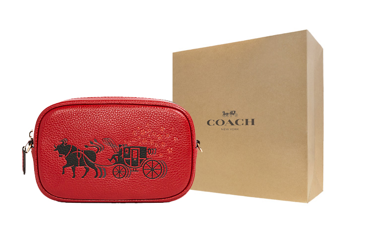 

COACH Кожаная поясная сумка
