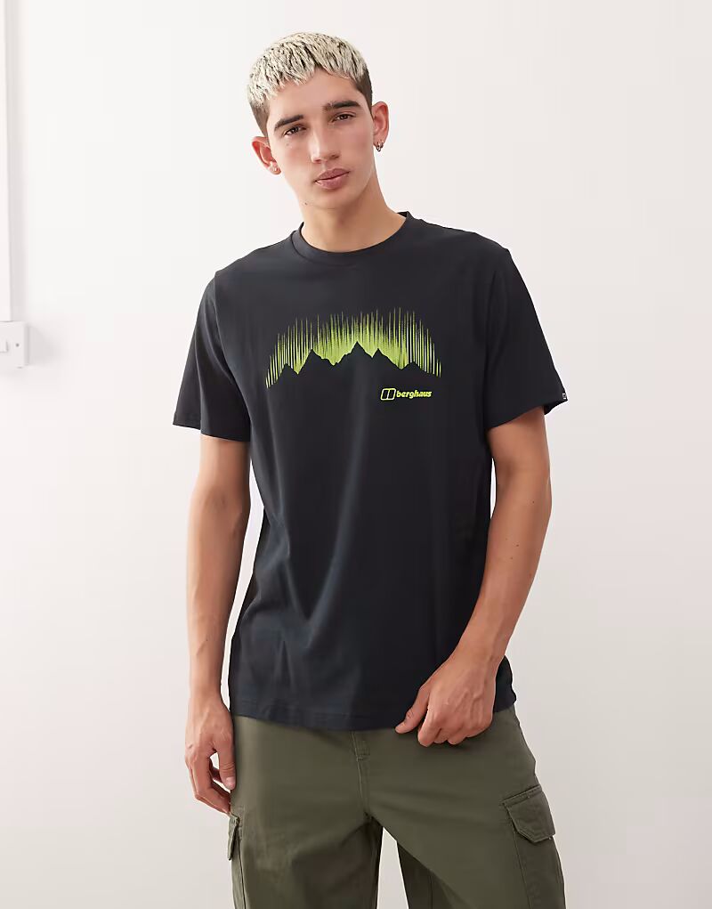 

Футболка Mountain strike черного цвета Berghaus