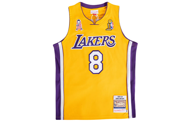 

Mitchell Ness Баскетбольная майка Mitchell & Ness унисекс желтая