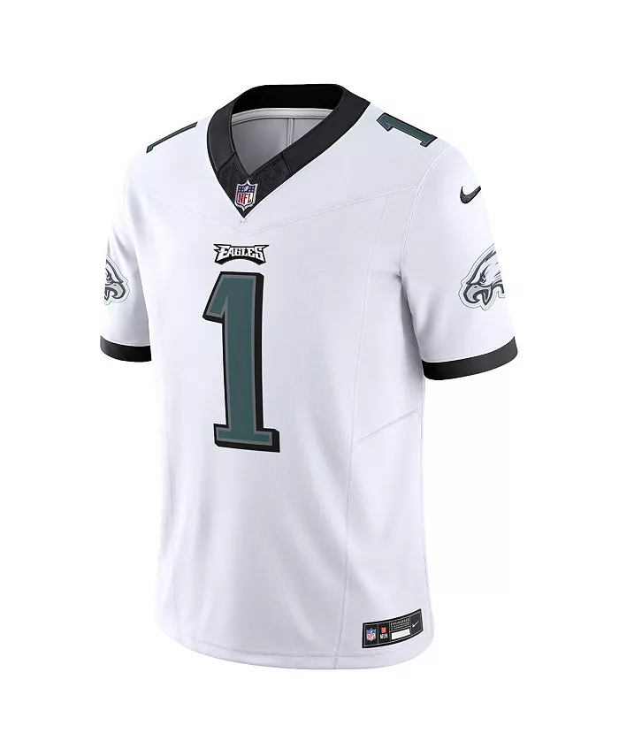 Мужская лимитированная джерси Jalen Hurts Philadelphia Eagles Vapor F.U.S.E Nike, белый — фото 2