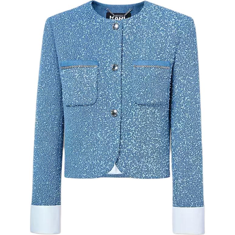 

KARL LAGERFELD / Karl Lagerfeld Jeans Куртка KARL LAGERFELD FW25 женская, Blue