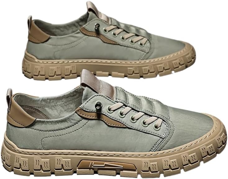 

Мужские туфли-кроссовки для ходьбы, с нескользящей подошвой, водонепроницаемые, слипоны, для работы с продуктами, повара, кухня, водоотталкивающие Hhhchpm, зеленый