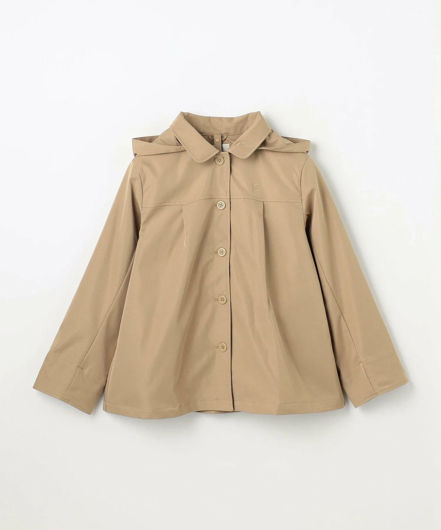 Куртка [150-170 см] Верхняя одежда, растягивающаяся на 3 части Kids Suite, Beige x Lavender [033] — фото 4