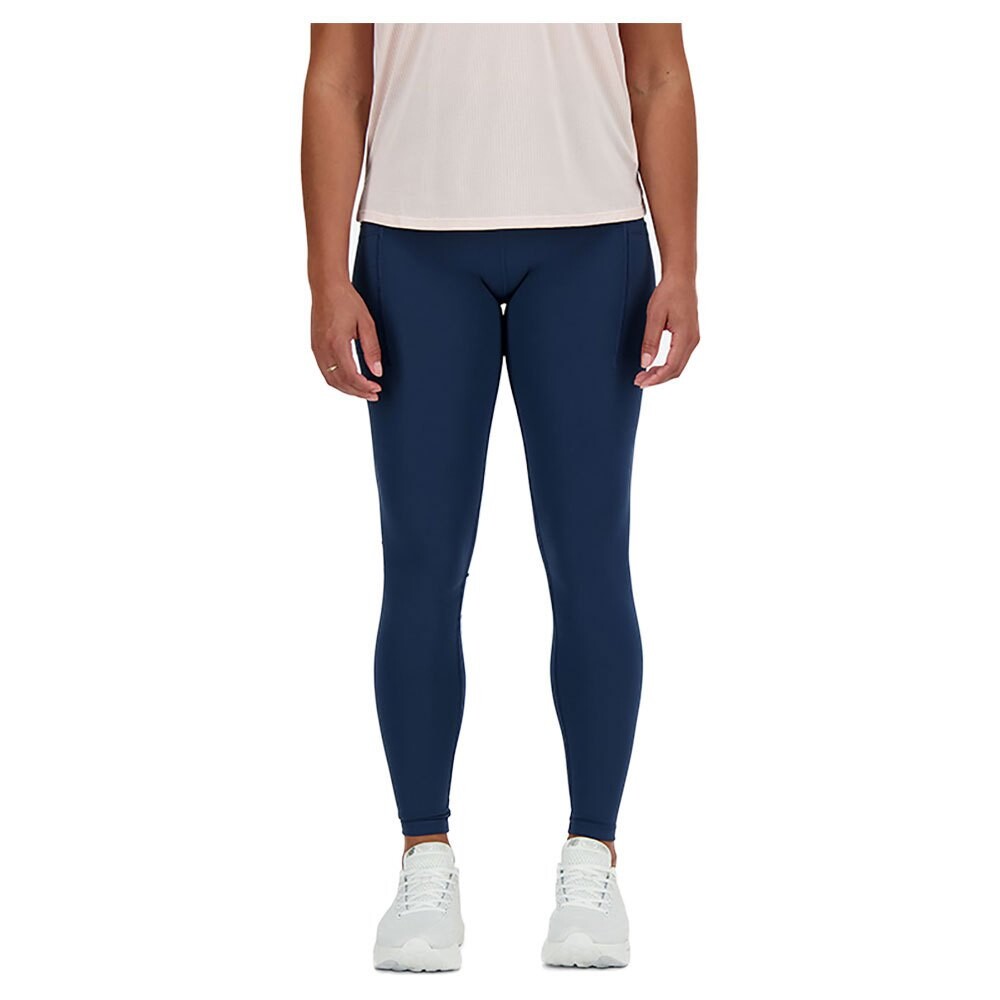 

Леггинсы New Balance Sleek Pocket 27, синий