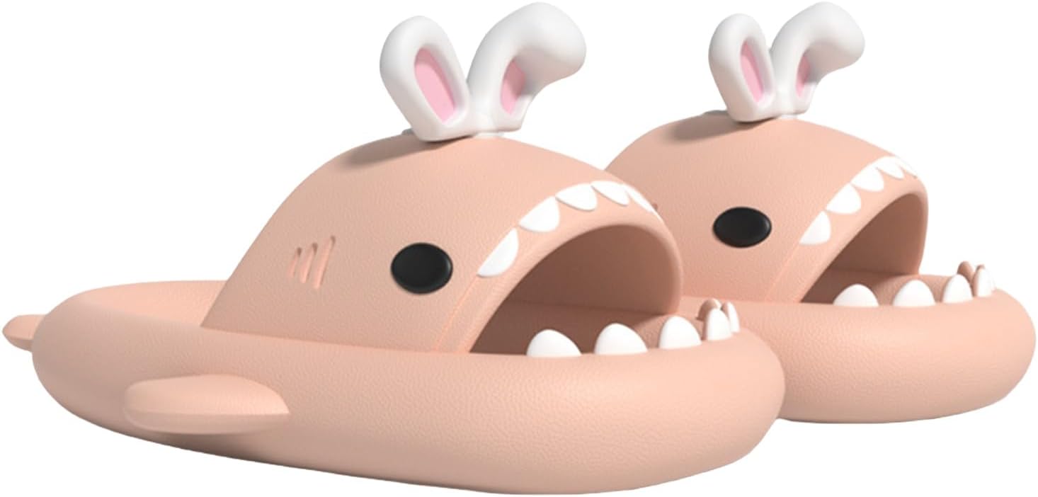 

Шлепанцы с акулами, забавные тапочки «Облачная акула» с противоскользящей поверхностью и быстрой сушкой, тапочки «Облачная акула» для мужчин и женщин Generic, Rabbit