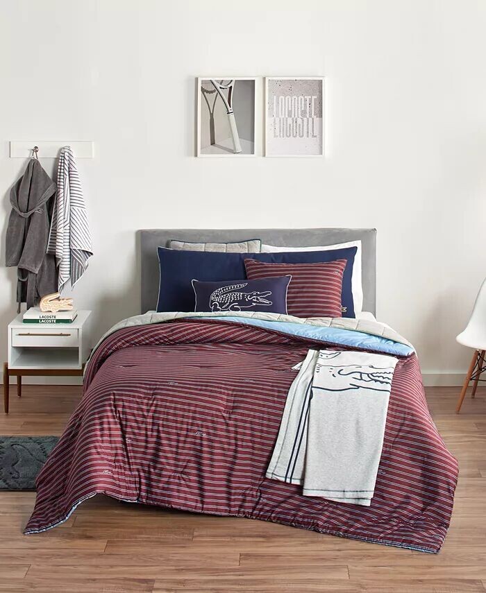 

Линденвуд 2 шт. Комплект одеял, Твин Lacoste Home, красный