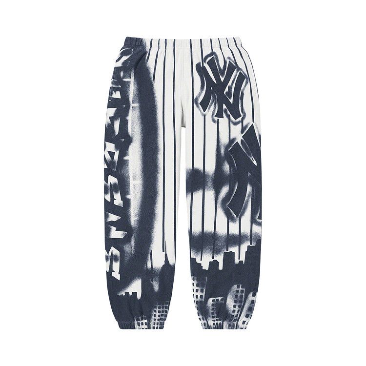 

Спортивные брюки Supreme x New York Yankees Airbrush Sweatpant, White