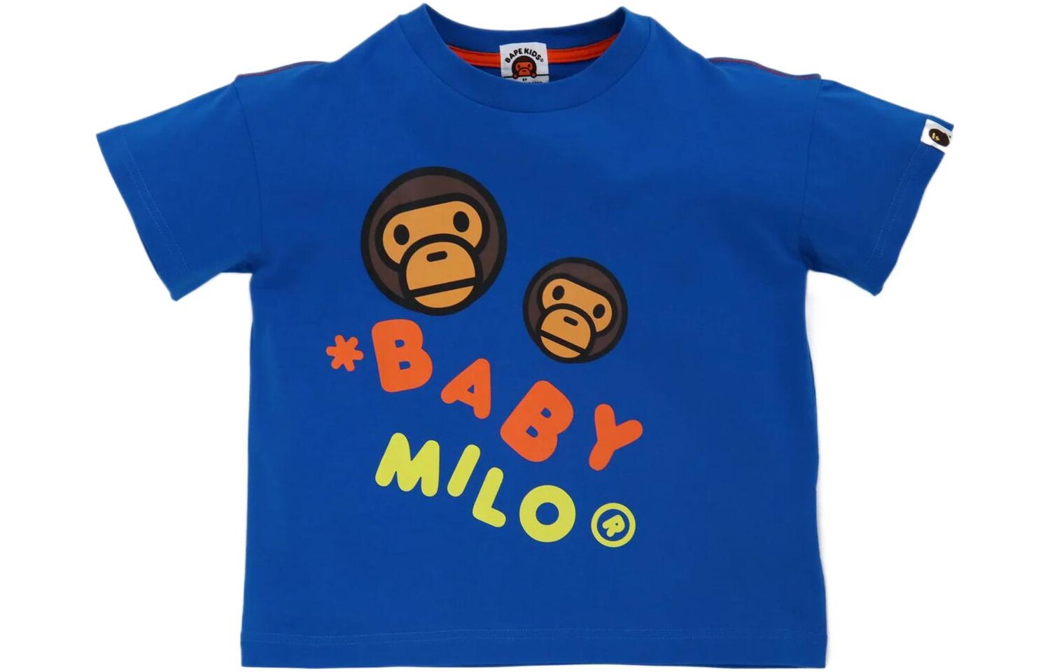 

Детская футболка A Bathing Ape, желтый